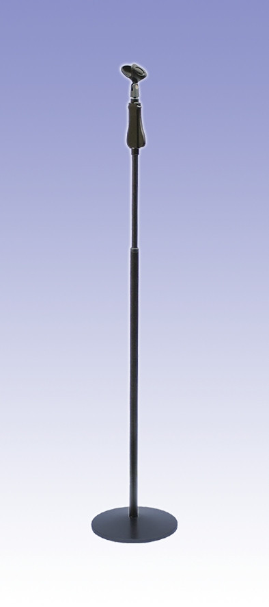 圓底座落地話筒支架 可以升降